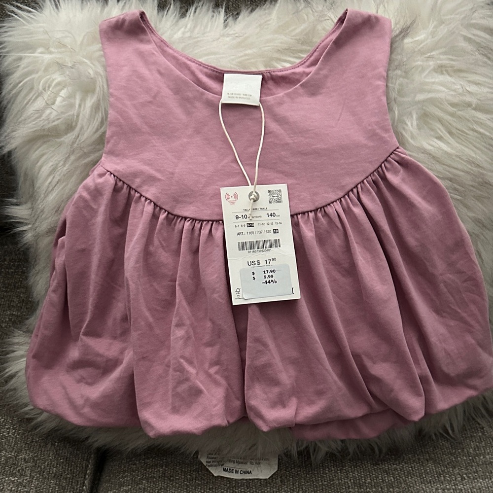 Zara Kids Pink Top